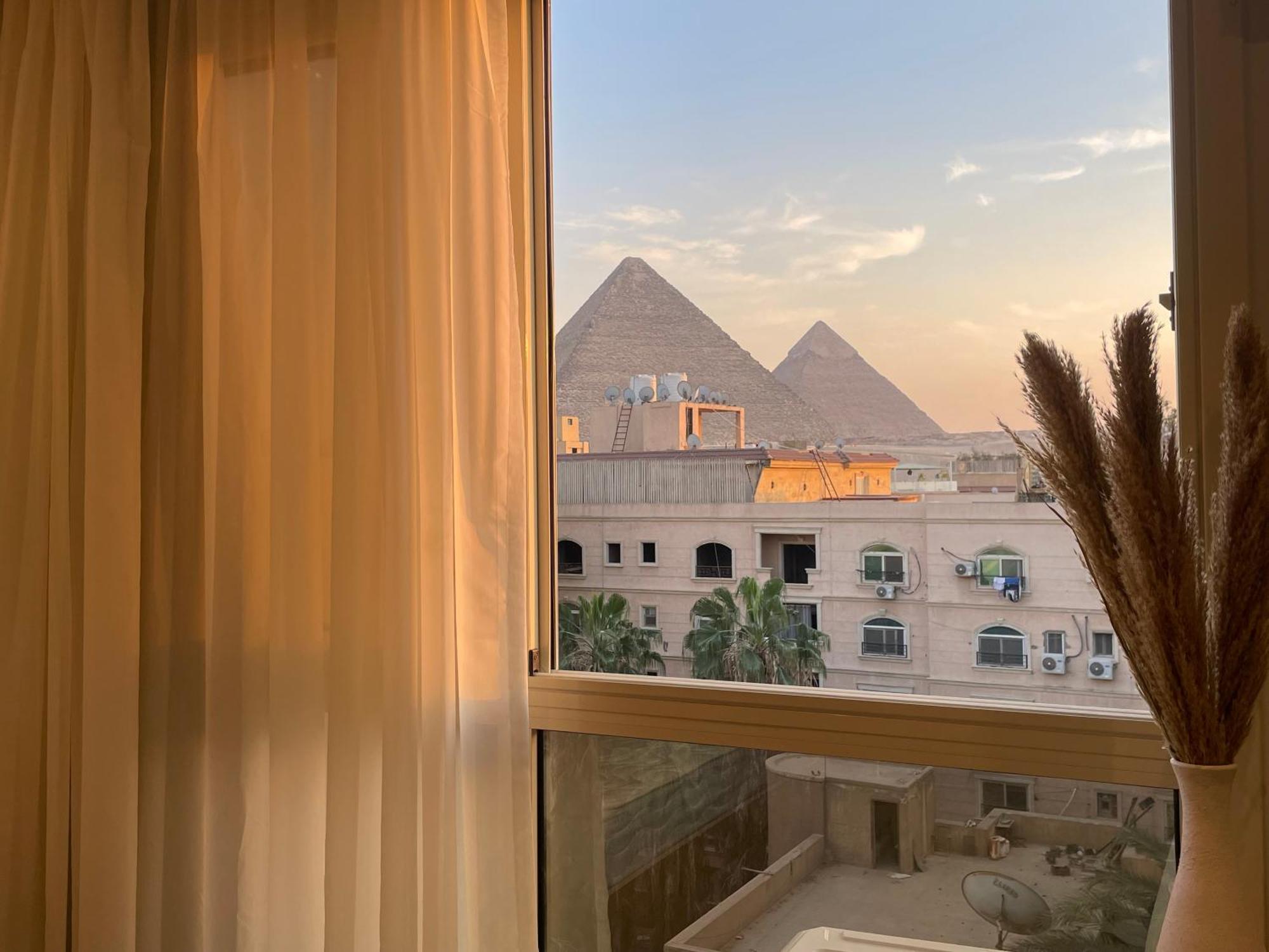 Diyar Pyramids Inn Kafret el-Gabal Dış mekan fotoğraf